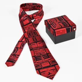 100% Silk Tie | Chilkat by Bill Helin