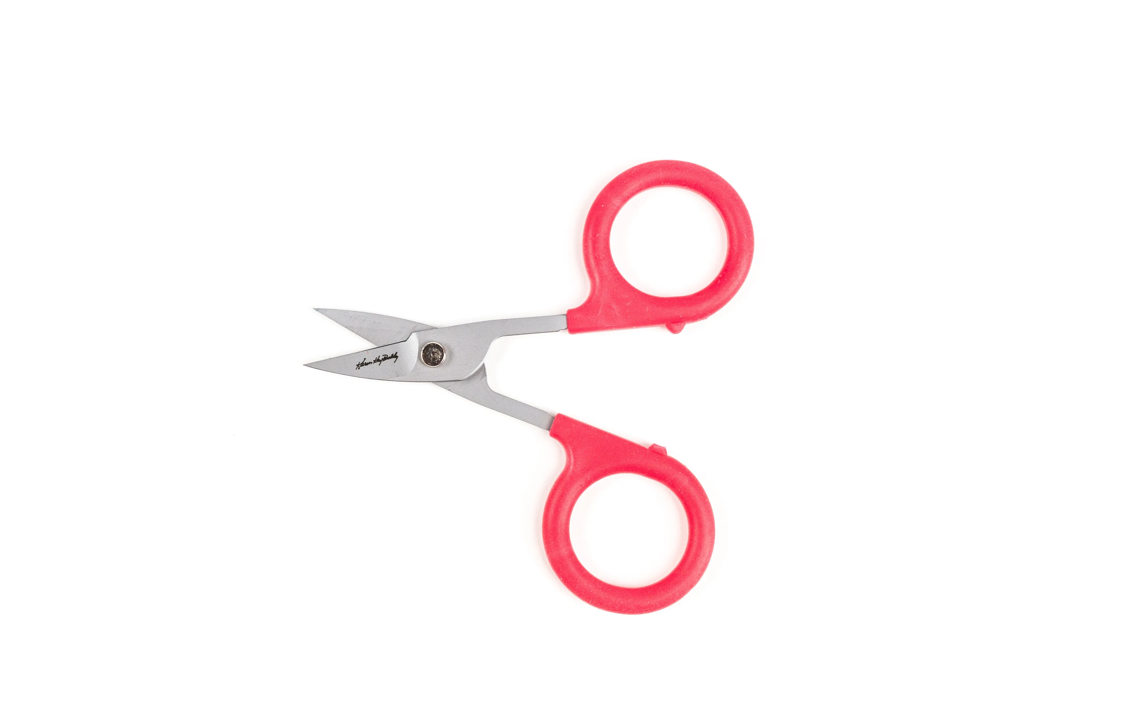 4 Curved Serrated Scissors