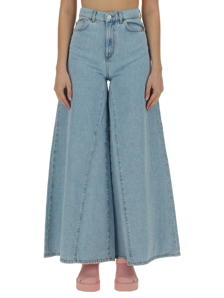 AMISH    JEANS WIDE LEG