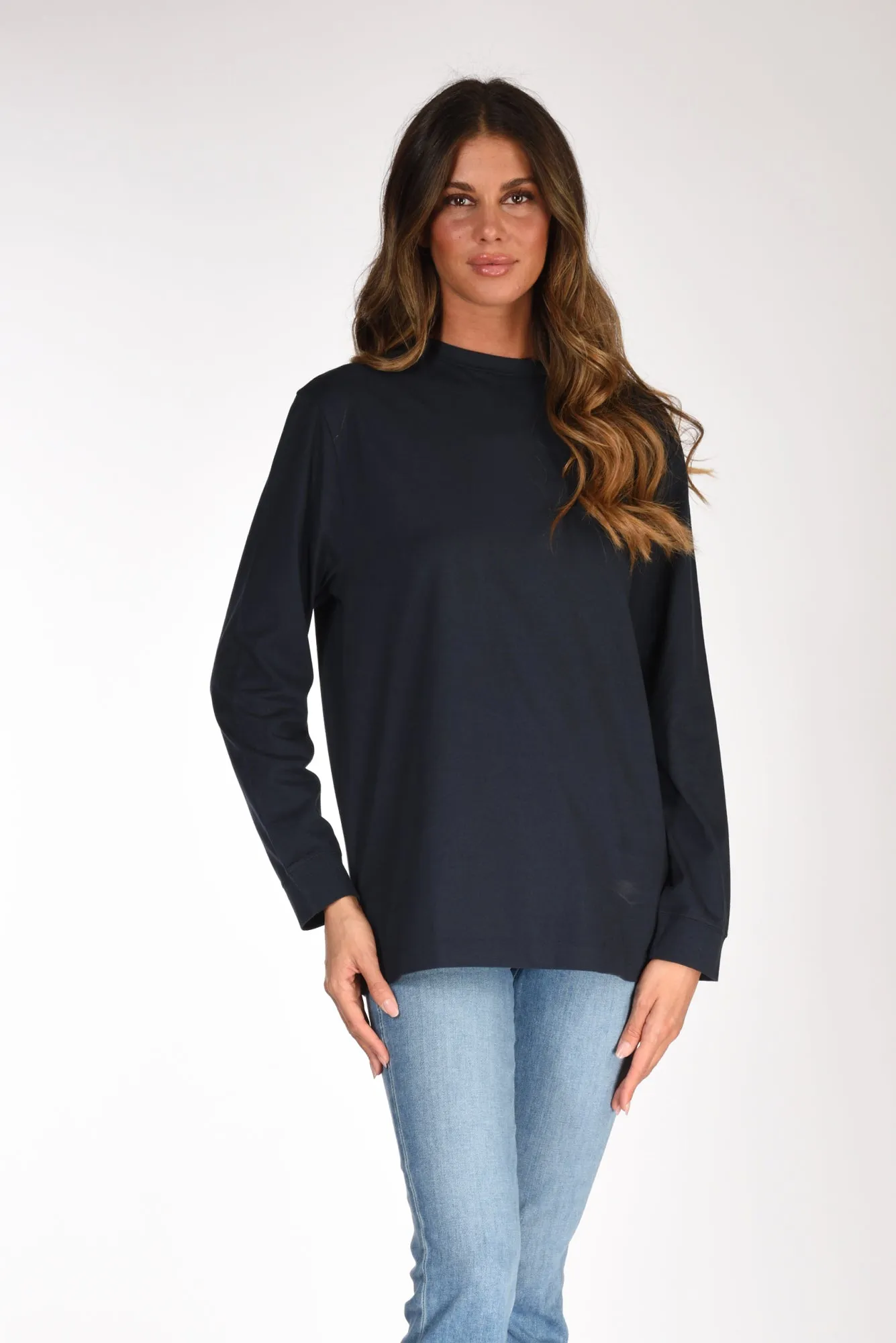 Aspesi T-shirt Over Blu Donna