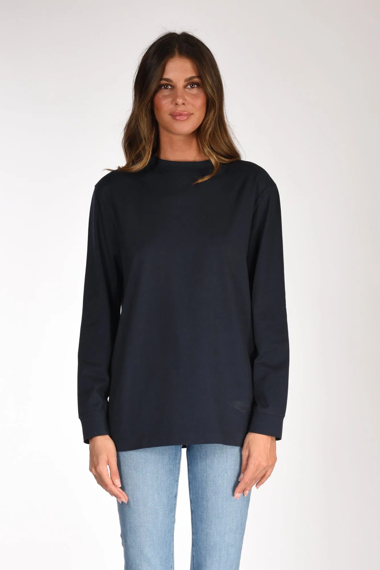 Aspesi T-shirt Over Blu Donna