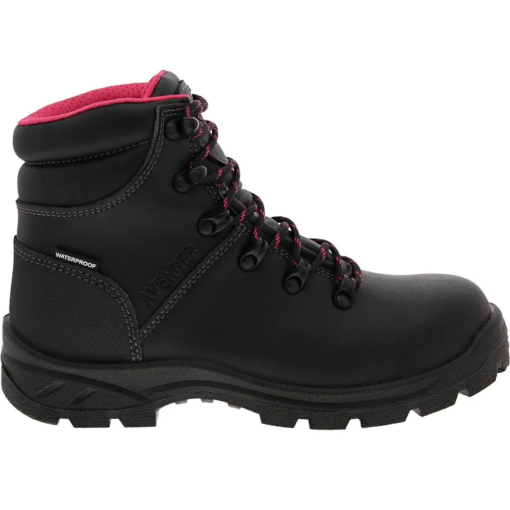 Avenger Work Boots Builder Safety Toe Work Boots - Womens