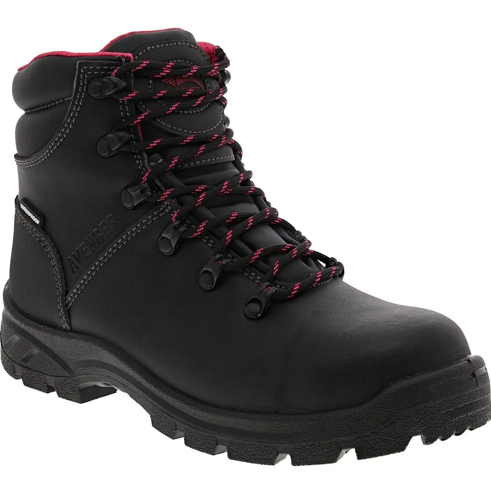 Avenger Work Boots Builder Safety Toe Work Boots - Womens