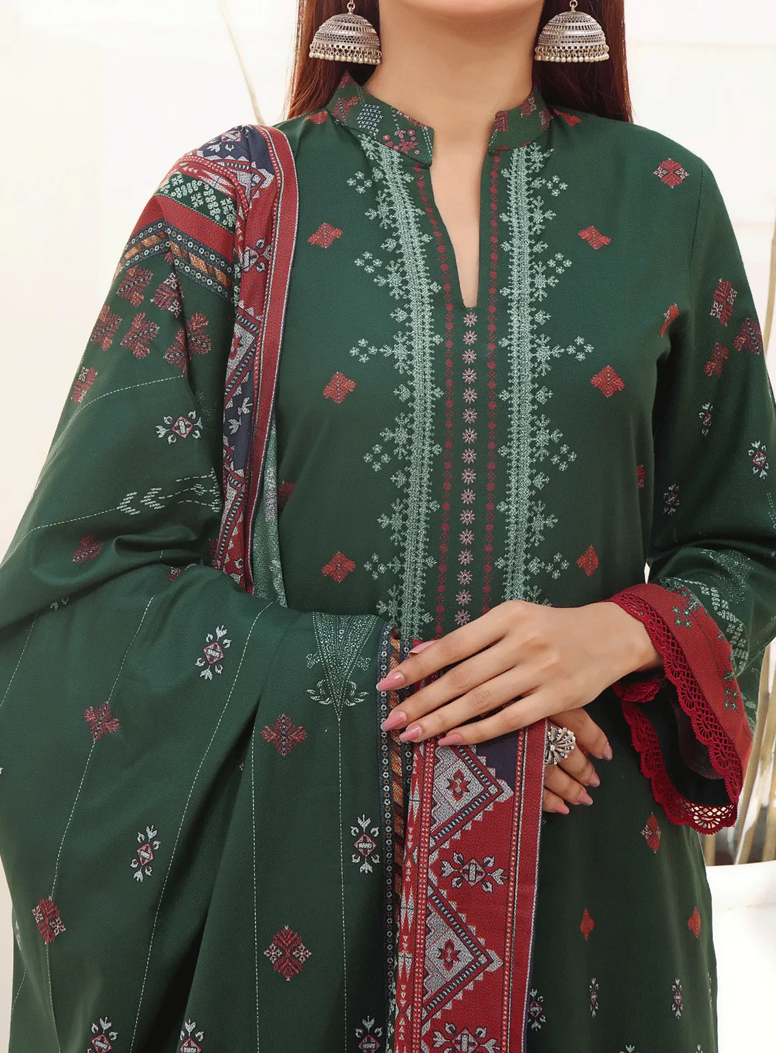 Ayesha Alishba By VS Textile Printed Marina Unstitched 3 Piece Suit - 29