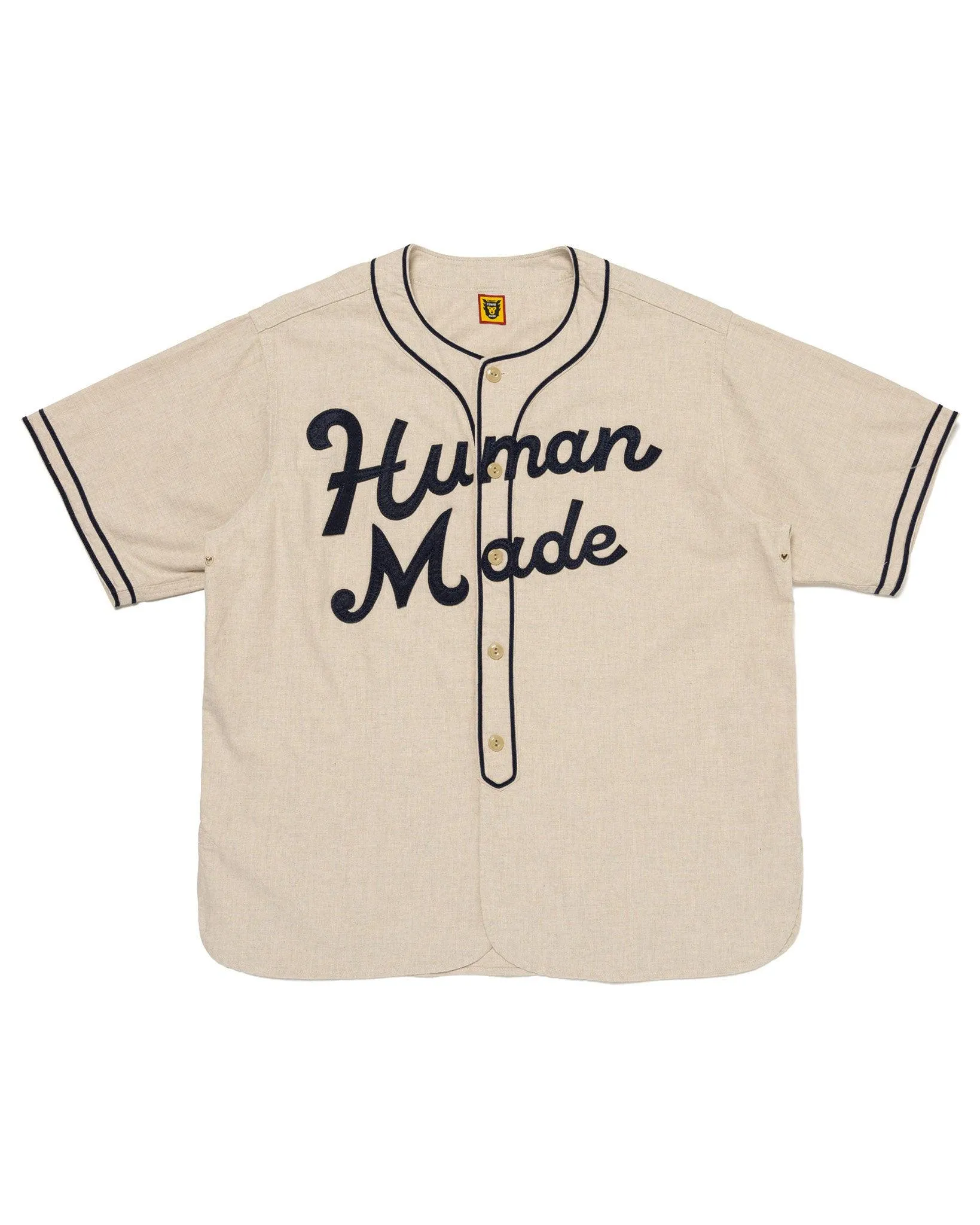 Baseball Shirt Beige