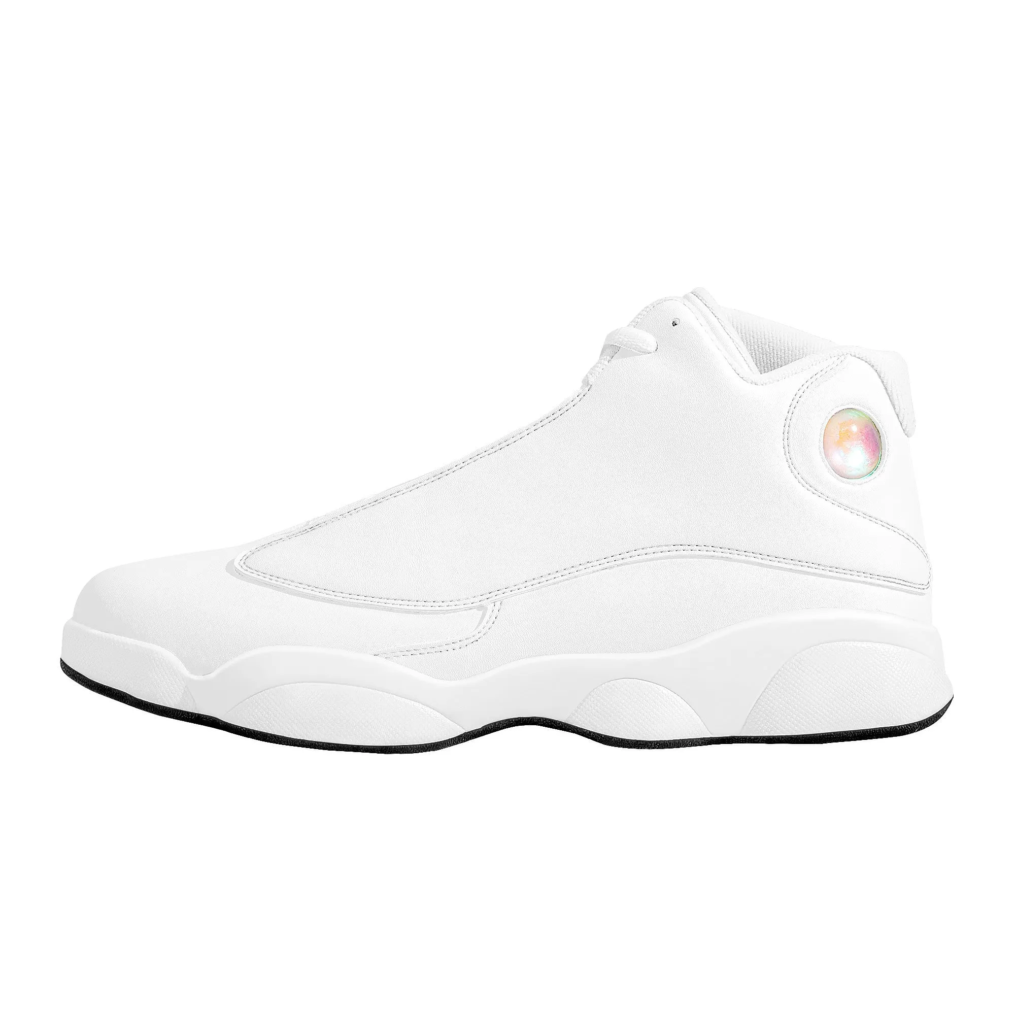 Basketball Kicks - Triple White