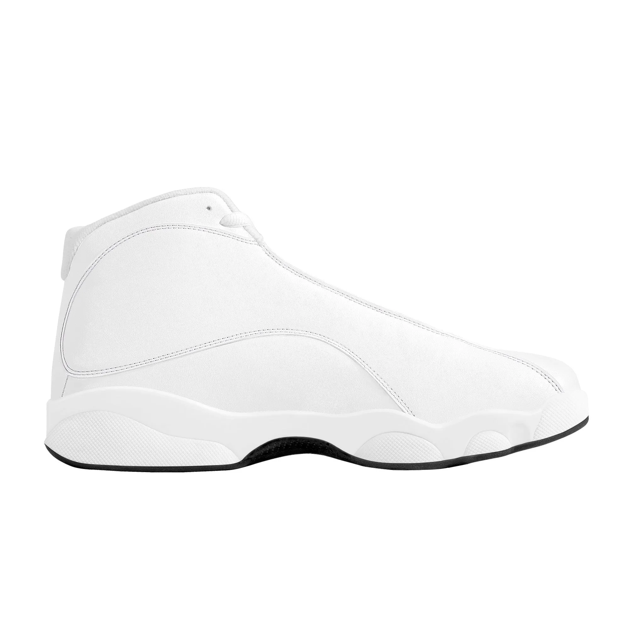 Basketball Kicks - Triple White