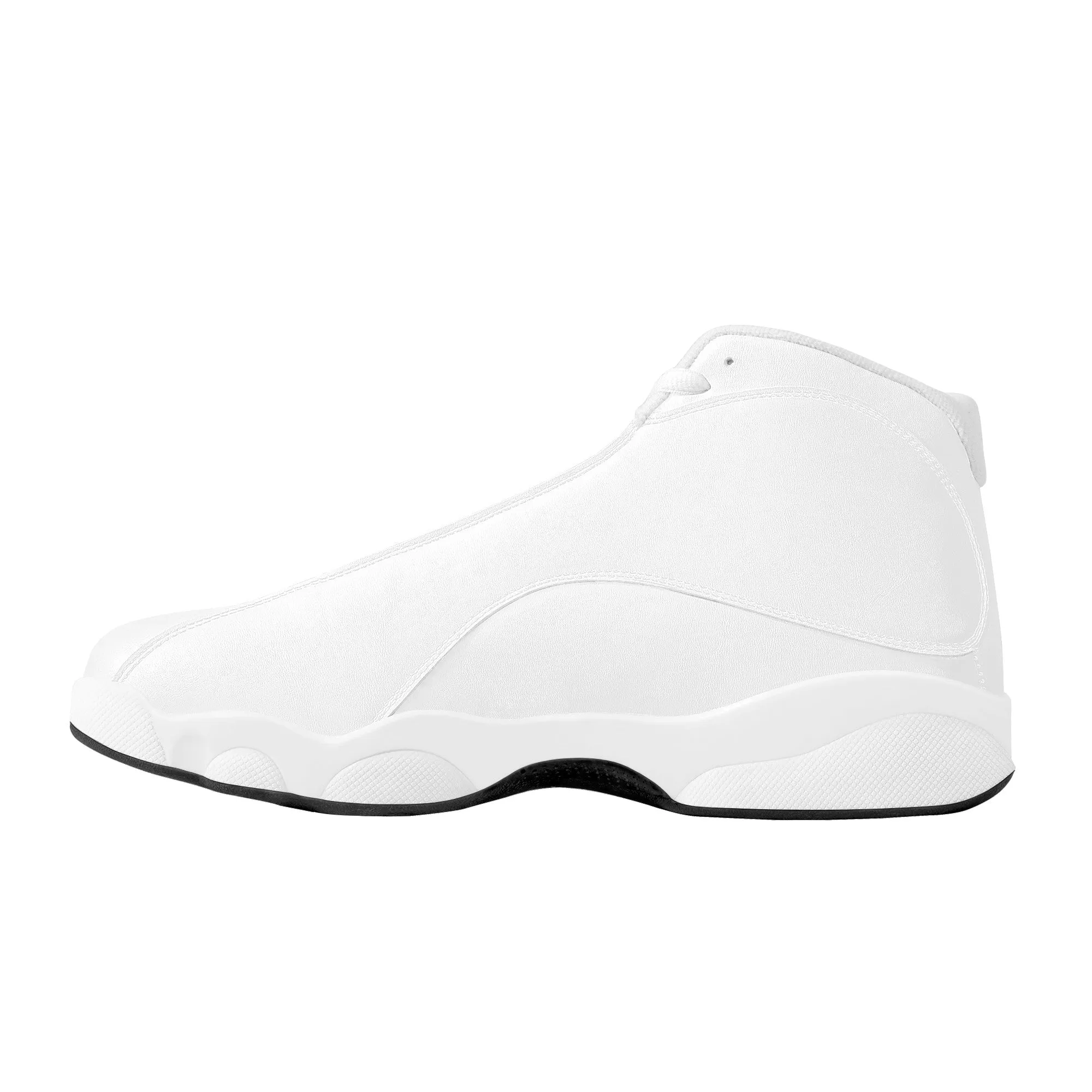 Basketball Kicks - Triple White