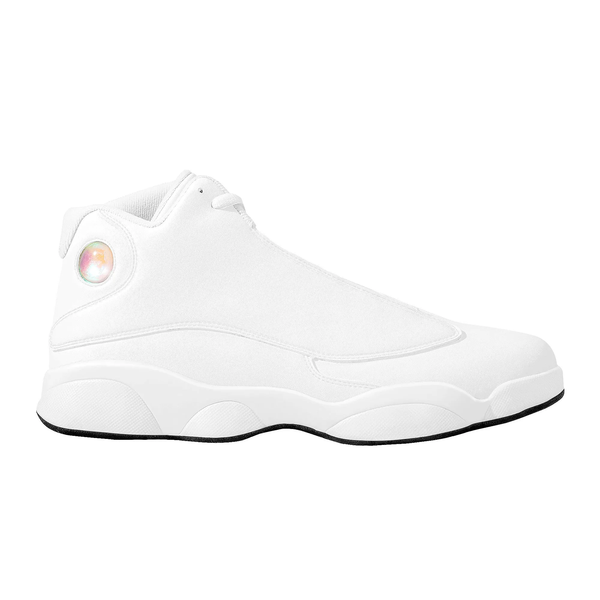 Basketball Kicks - Triple White