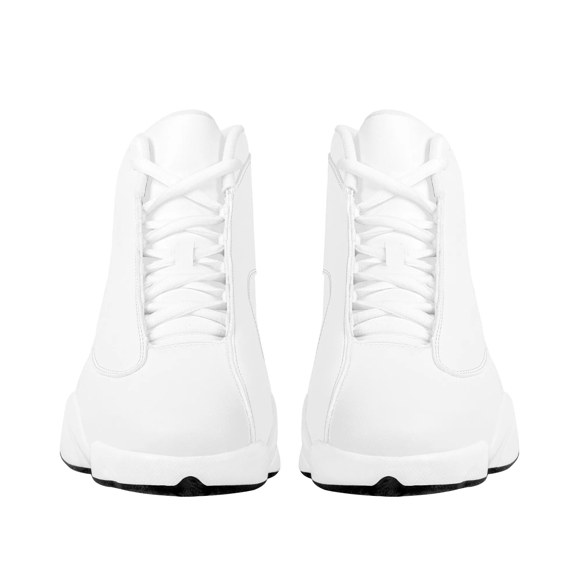 Basketball Kicks - Triple White