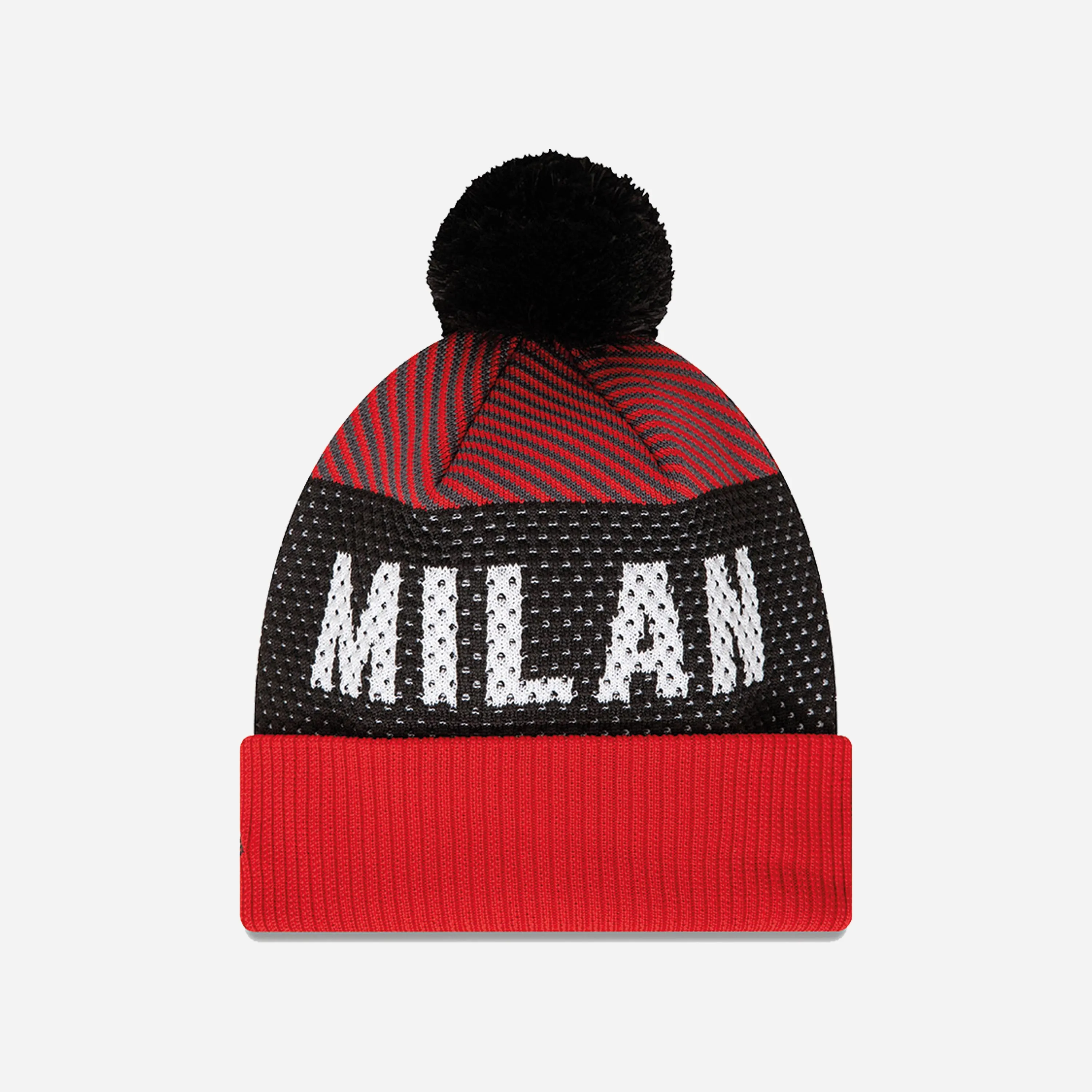 BERRETTO NEW ERA X AC MILAN CON LOGO E SCRITTA