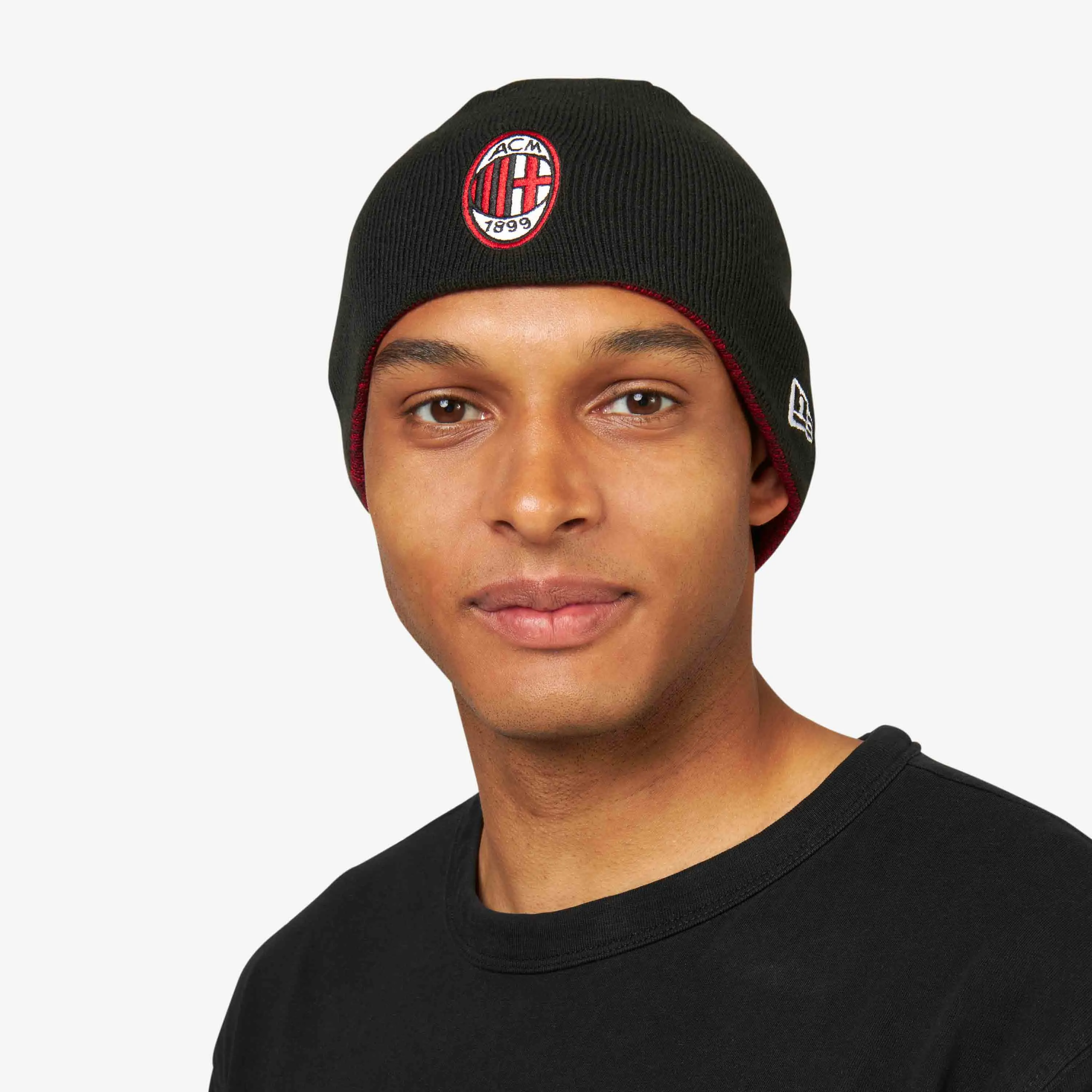 BERRETTO REVERSIBILE NEW ERA X AC MILAN CON LOGO