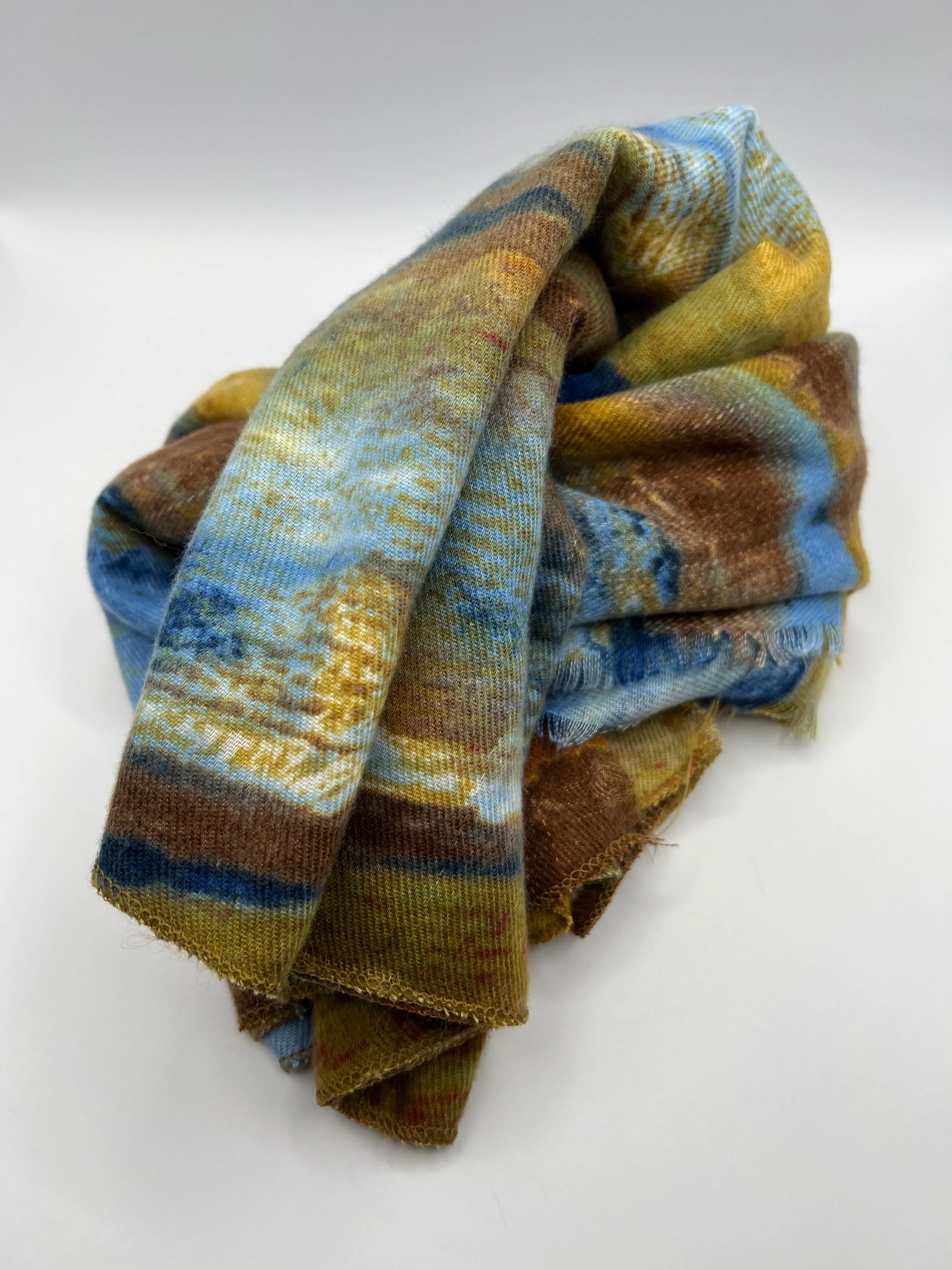 Blondish Scarf Blue Prado for Women