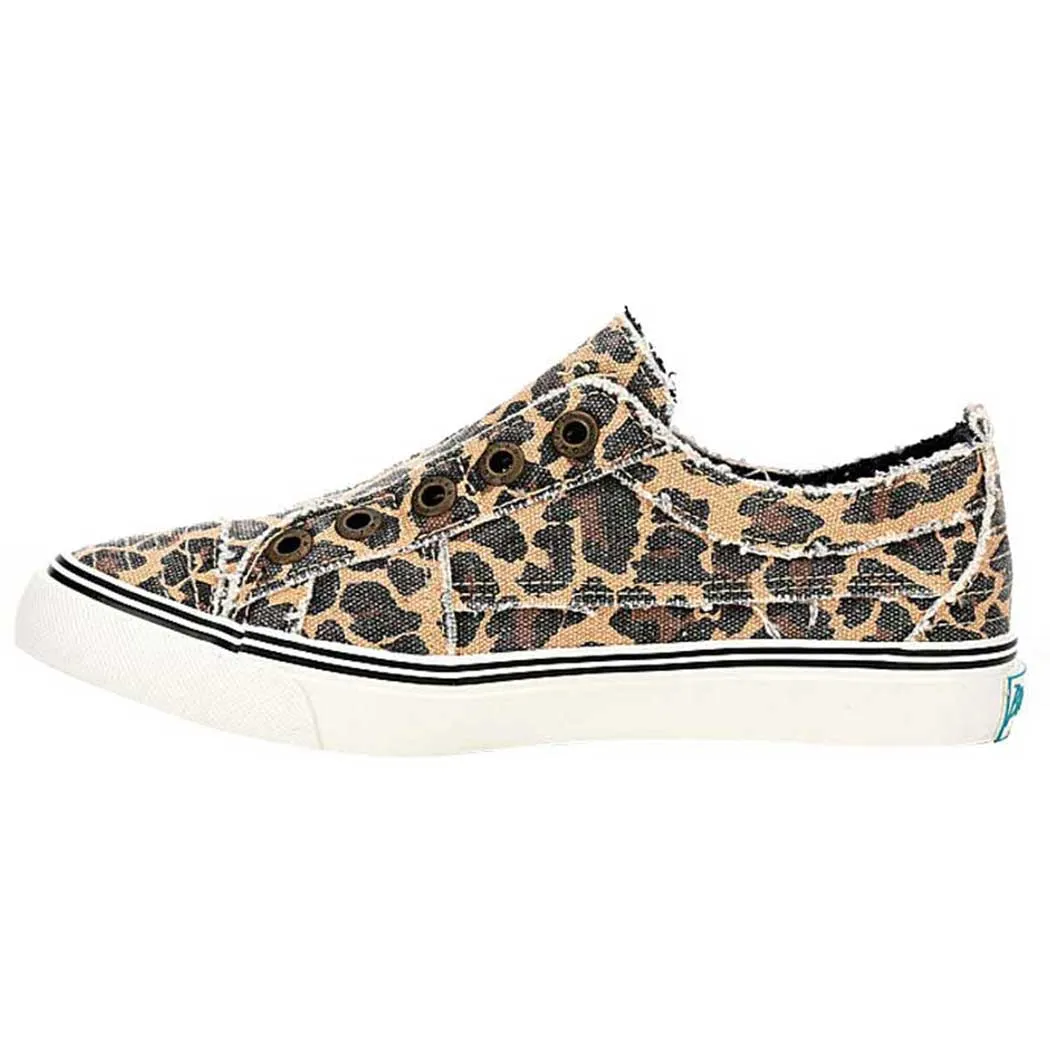 Blowfish Play Sneaker Natural City Kitty Canvas (Women's)