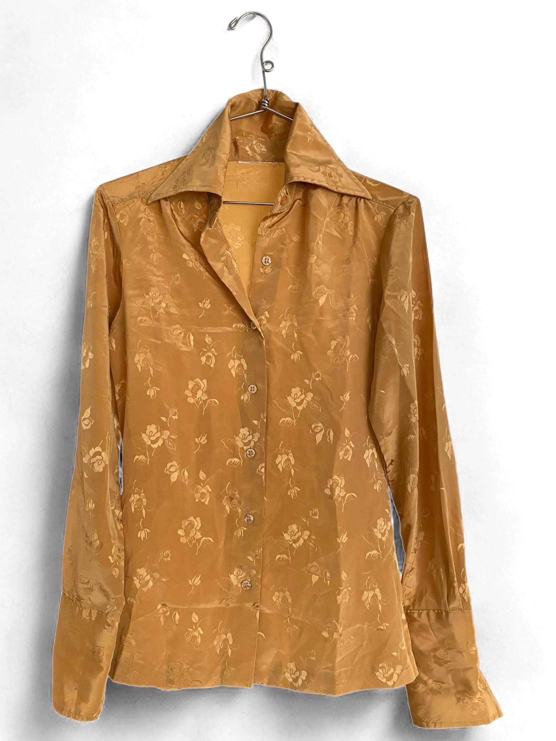 Bronze Jacquard Shirt