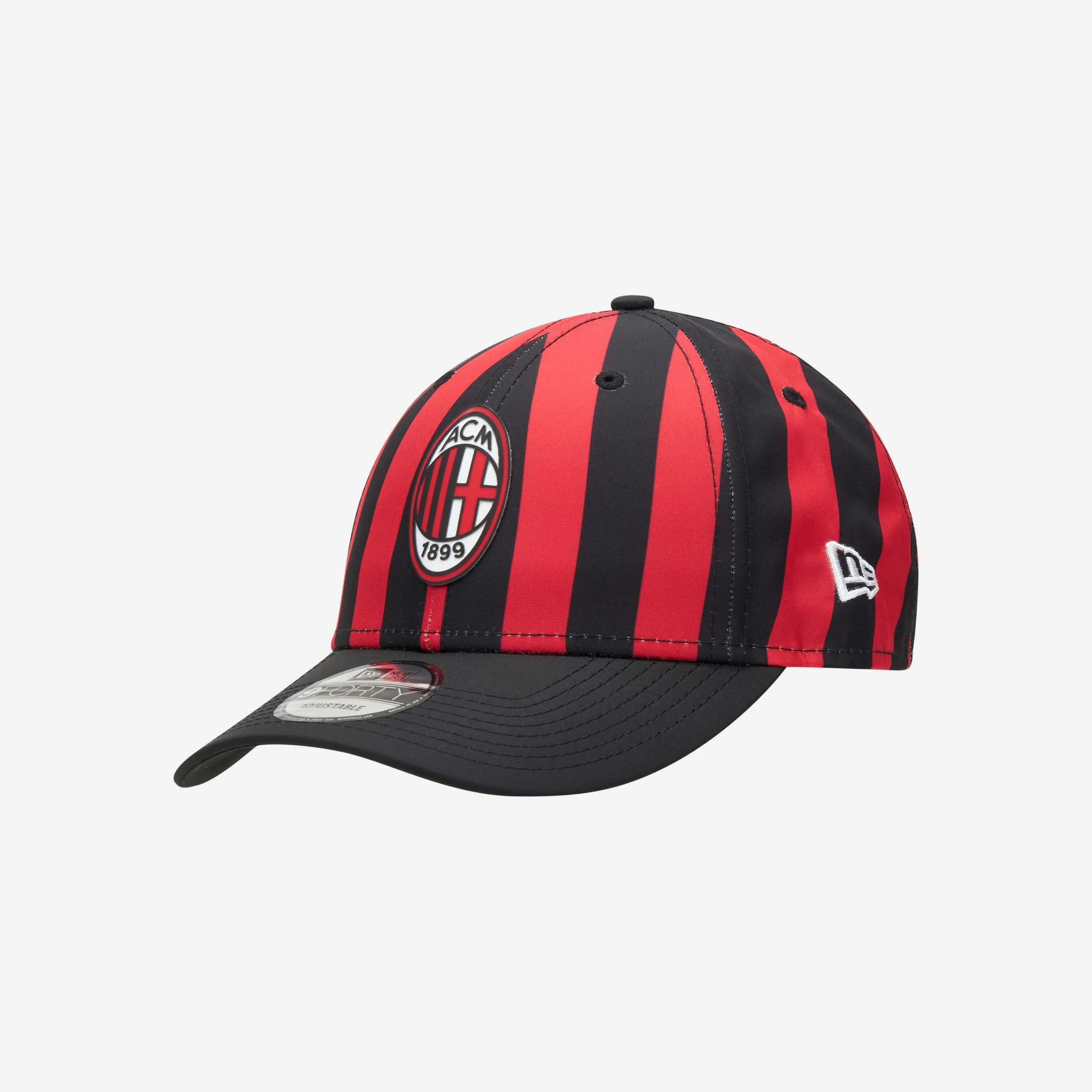 CAPPELLINO 9FORTY NEW ERA X AC MILAN ROSSONERO CON LOGO