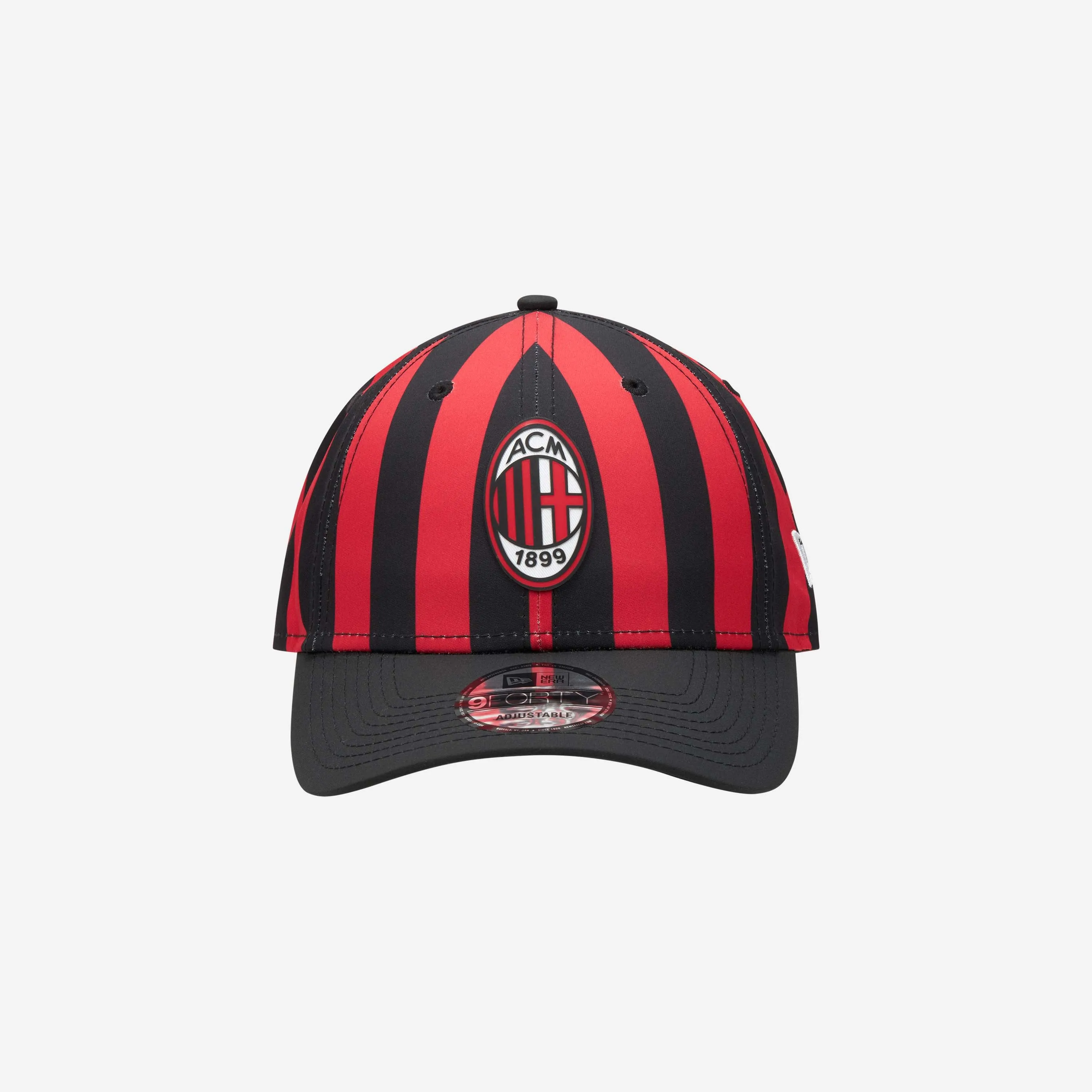 CAPPELLINO 9FORTY NEW ERA X AC MILAN ROSSONERO CON LOGO