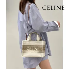 CELINE  |oversized shirt in striped silk