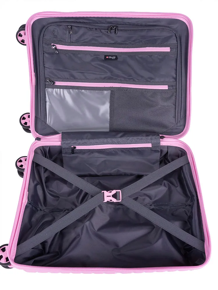 Cellini Bizlite Front Opener Carry On Tro Pink