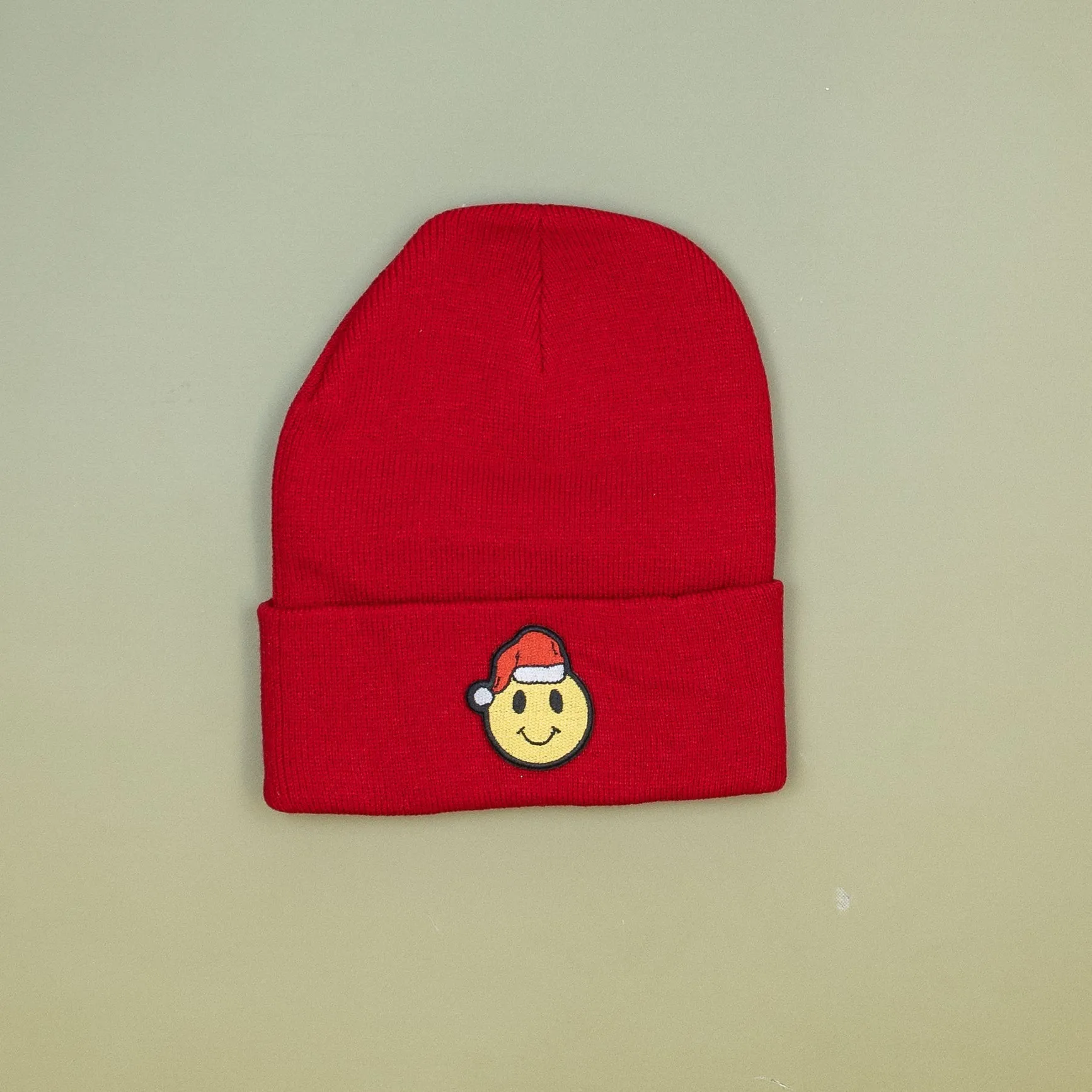 Christmas Smiley Santa Beanies