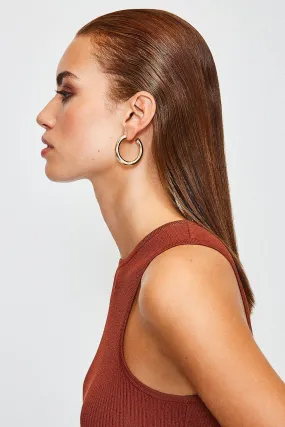 Chunky Hoops | Karen Millen