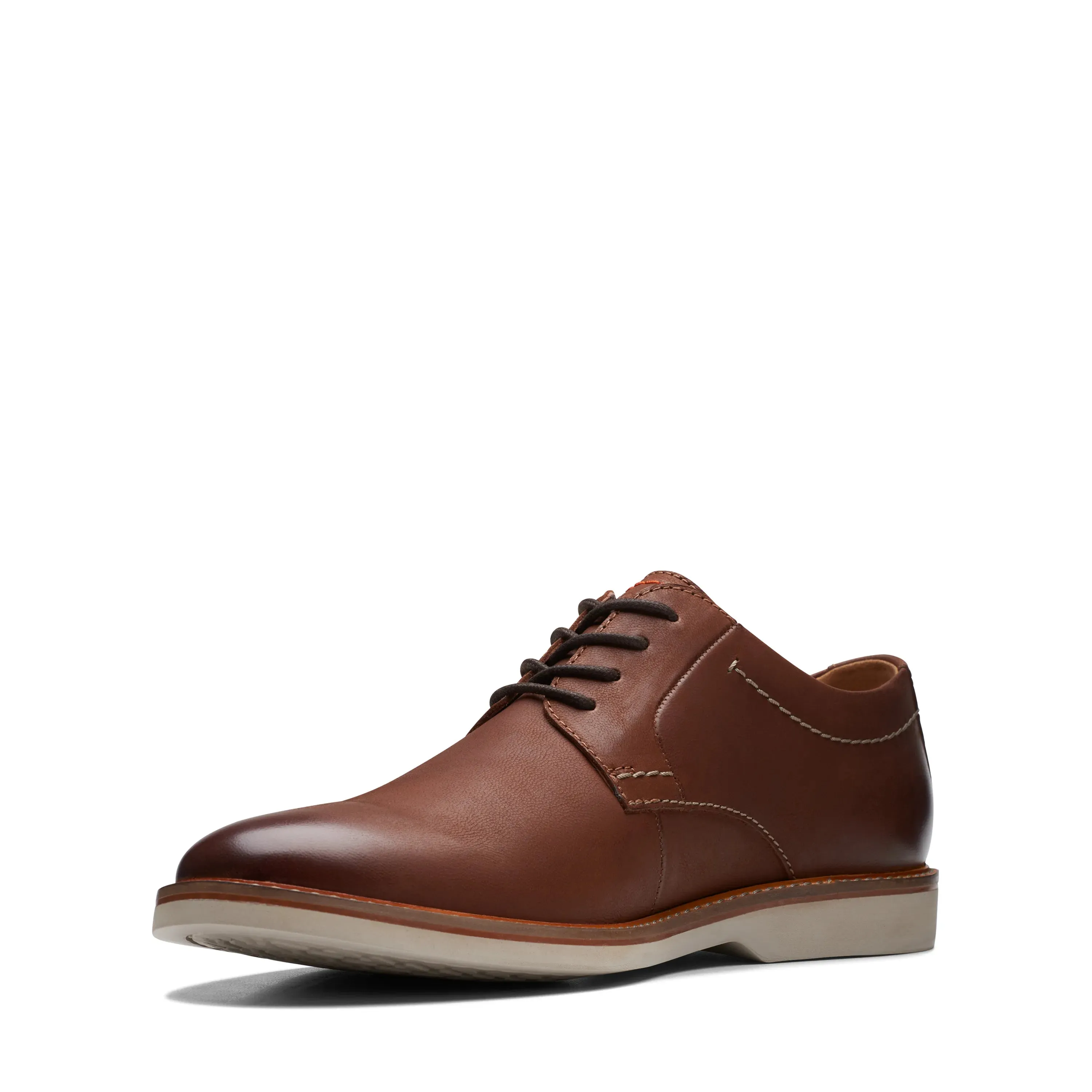 CLARKS | ZAPATOS CASUAL HOMBRE | ATTICUS LTLACE DARK TAN LEA | MARRN