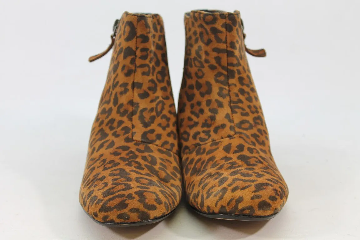 Clarks Marilyn Women's Leopard Boots 6.5M(ZAP14333)