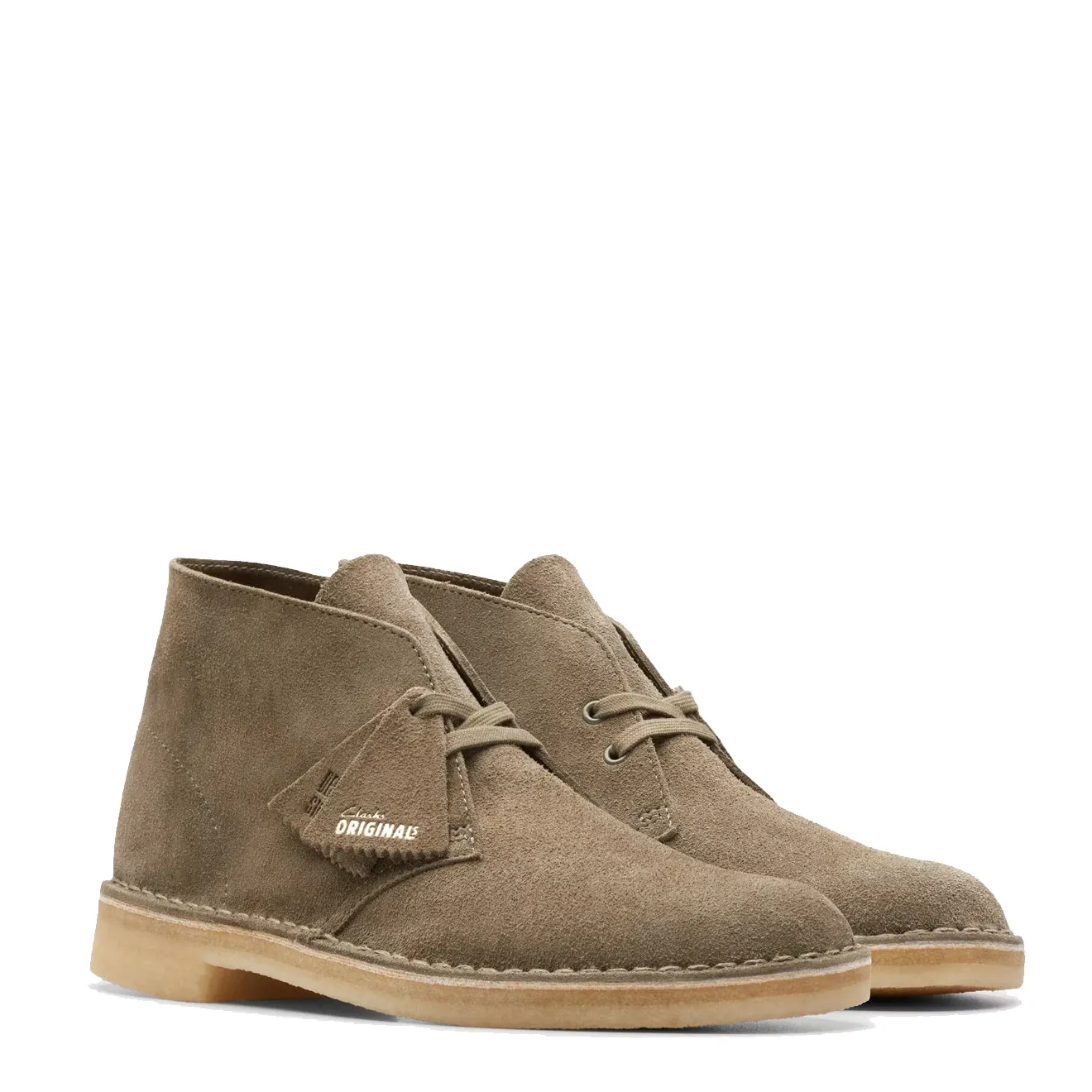 Clarks Originals Desert Boot Pale Khaki Suede