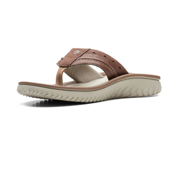 CLARKS WESLEY POST TAN 26164873 ΣΑΓΙΟΝΑΡΑ