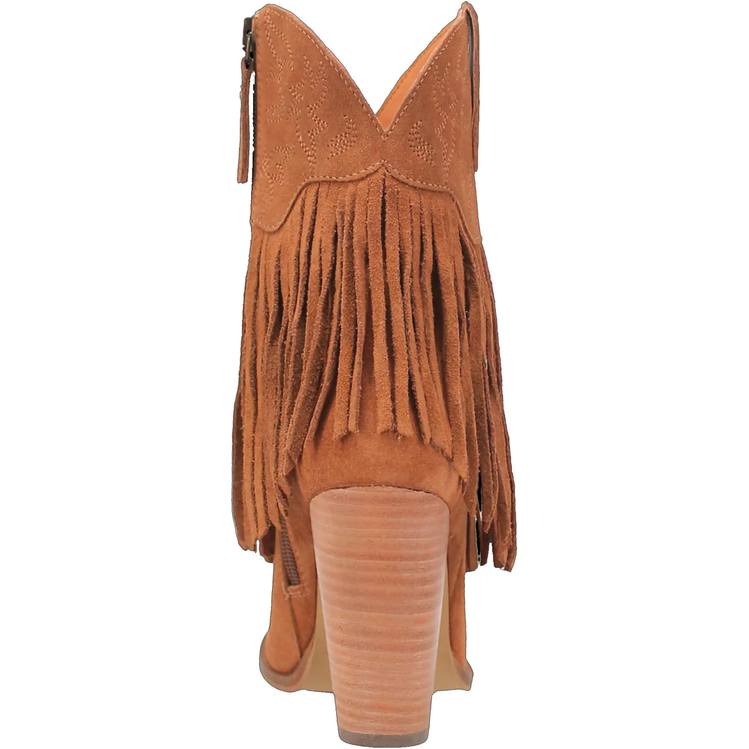 Crazy Train Camel Fringe & Leather Boots (DS)