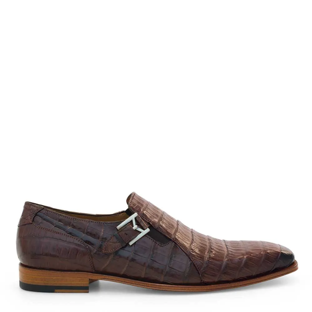 CROCODILE GORE MONK STRAP