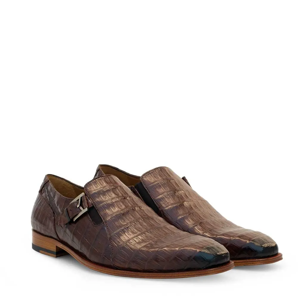 CROCODILE GORE MONK STRAP