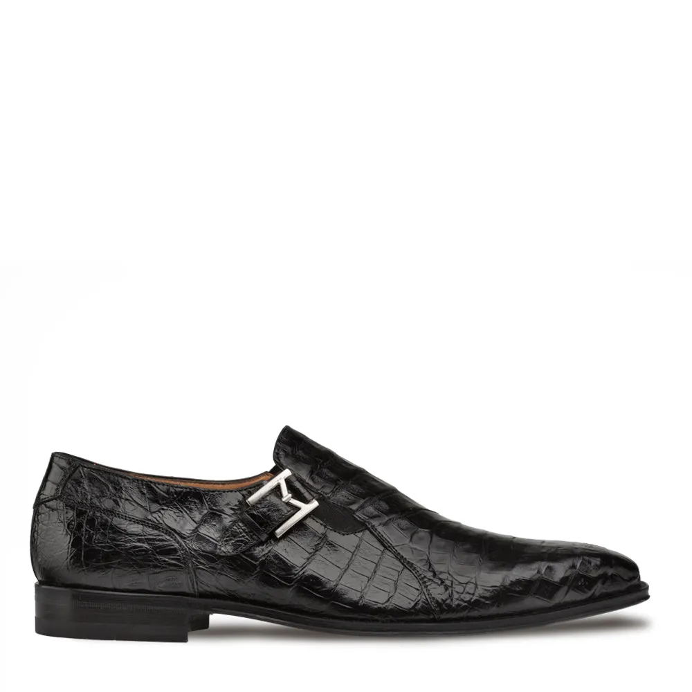 CROCODILE GORE MONK STRAP