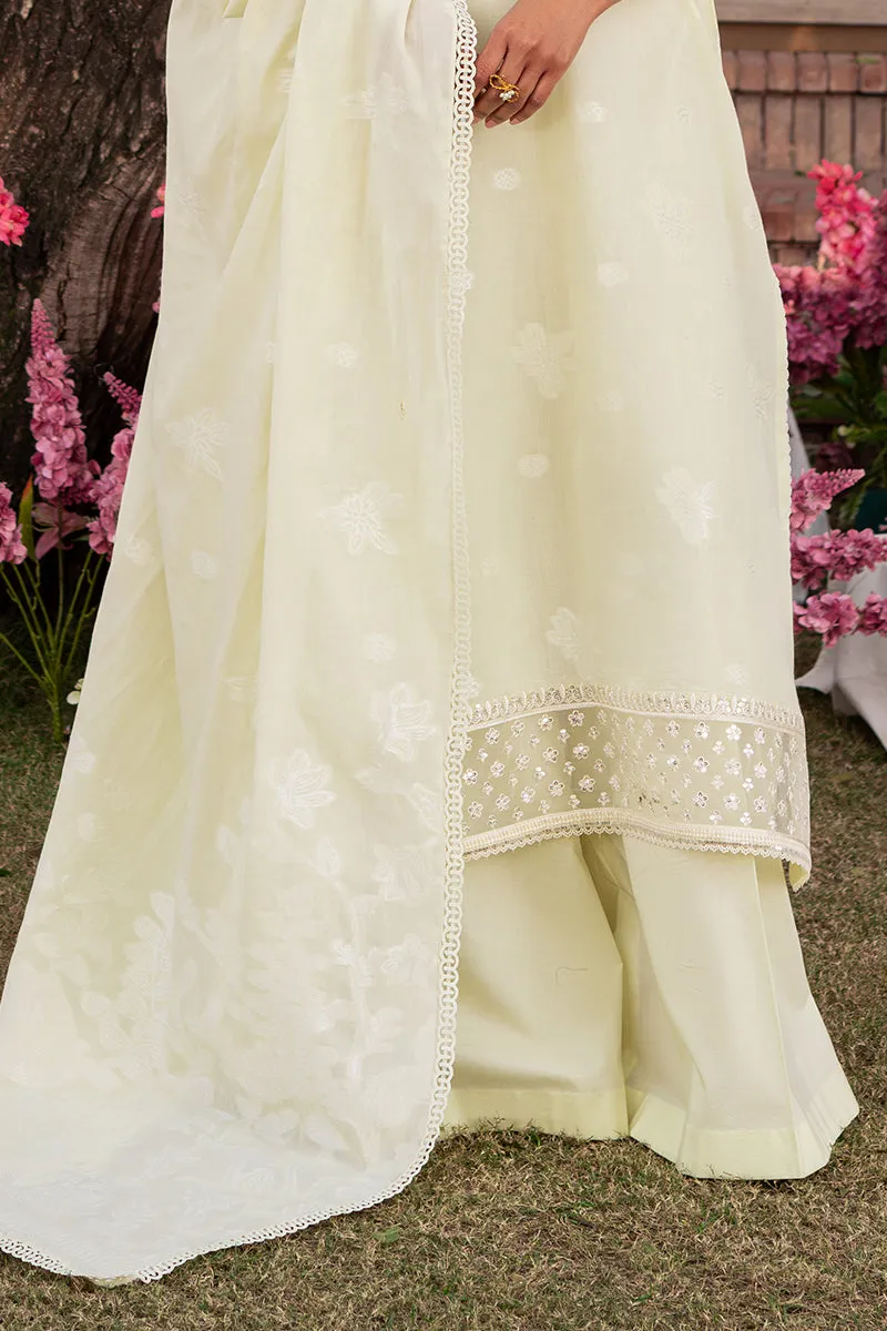 Cross Stitch Eid Lawn Unstitched Embroidered 3Pc Suit D-07 Dainty Dove