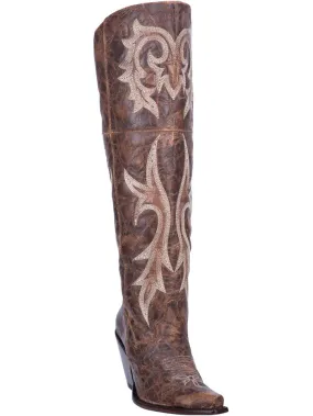 Dan Post DP3709 Womens Jilter Leather Boot Brown