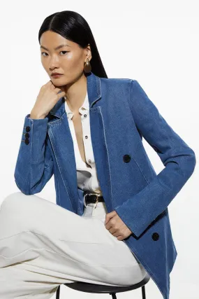 Denim Indigo Jacket | Karen Millen