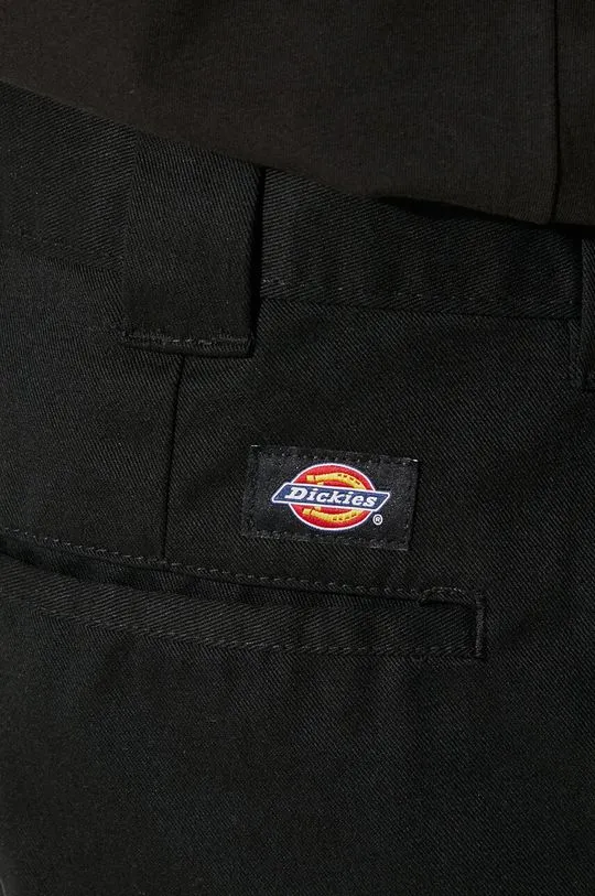 Dickies trousers men's black color