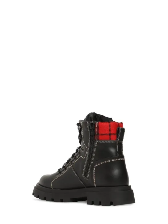 Dsquared2   Leather snow boots 