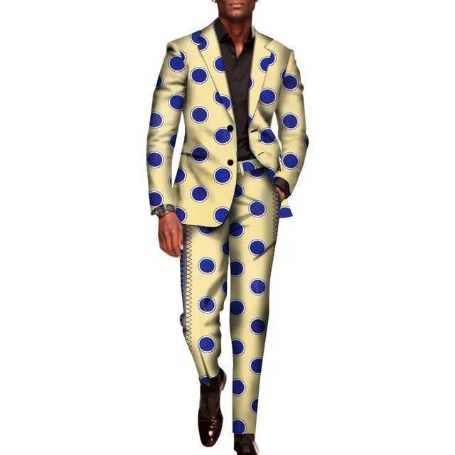 Elegant African Two Piece Suit