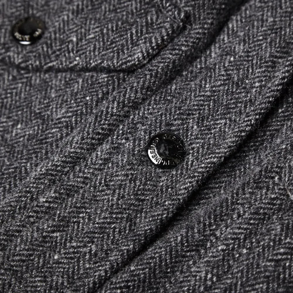 Engineered Garments CPO Shirt JacketGrey 13oz Wool Herringbone