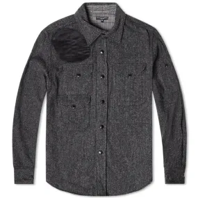 Engineered Garments CPO Shirt JacketGrey 13oz Wool Herringbone