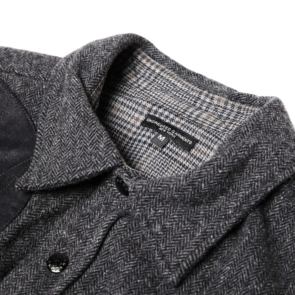 Engineered Garments CPO Shirt JacketGrey 13oz Wool Herringbone