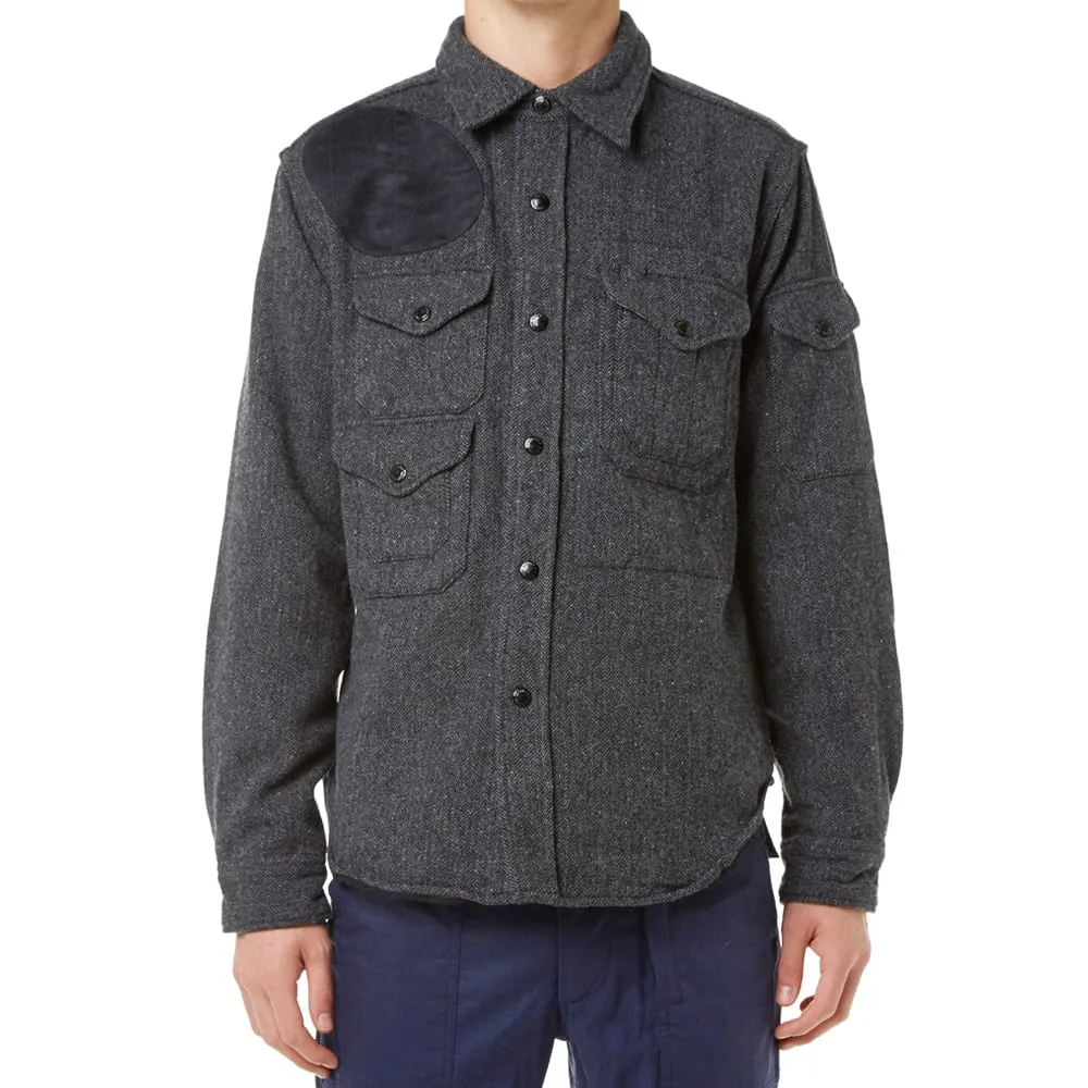 Engineered Garments CPO Shirt JacketGrey 13oz Wool Herringbone