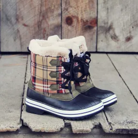 Eskimo Plaid Snow Boots