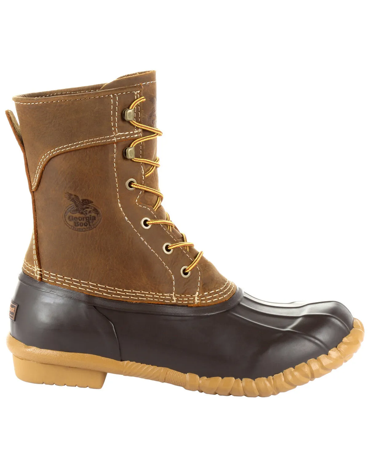 Georgia Boot Men's Marshland Waterproof Duck Boots - Round Toe