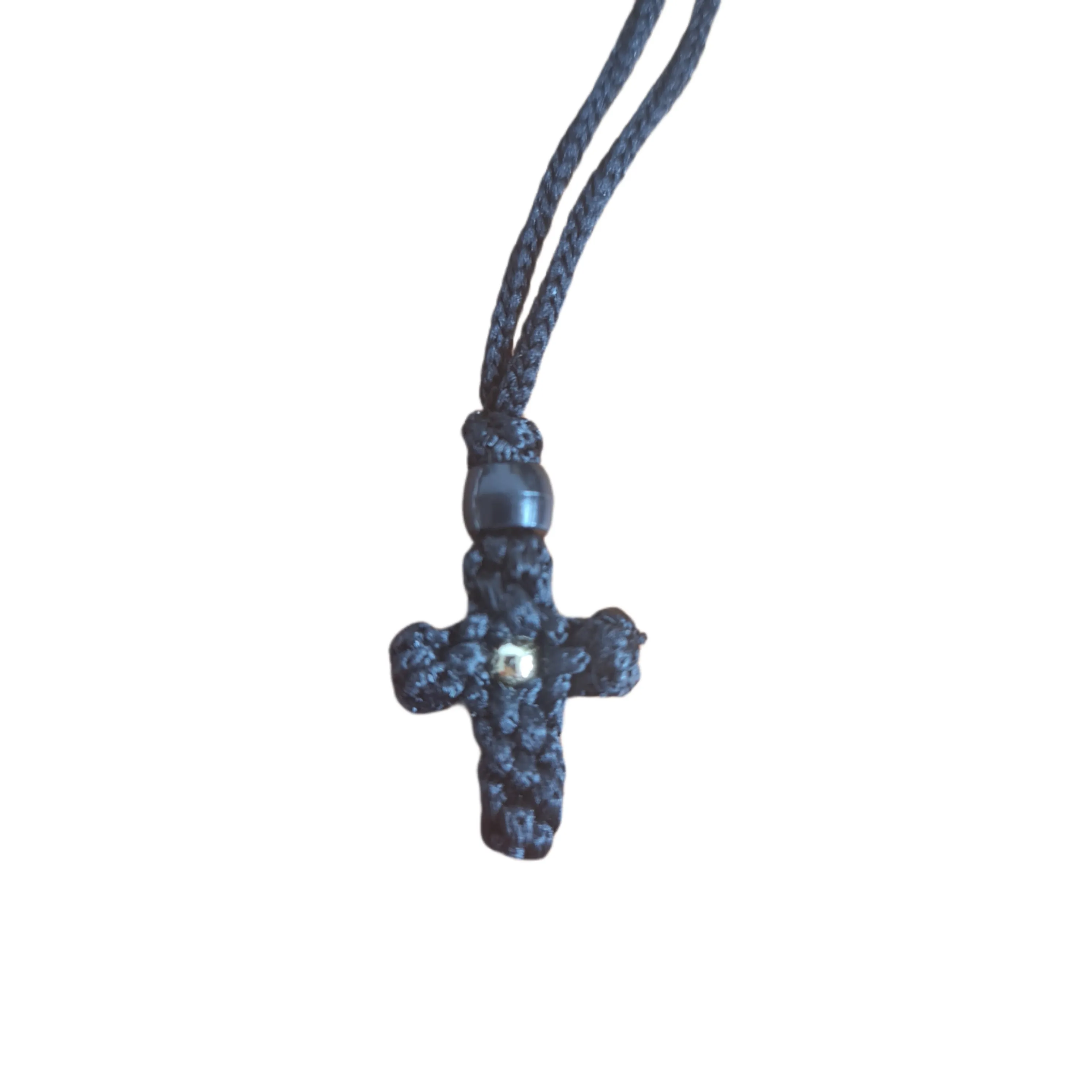 Greek Cross Komboskini Prayer Necklace