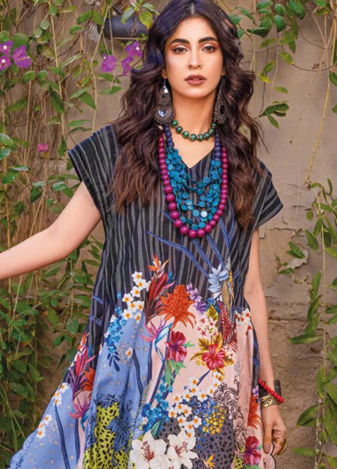 Gul Ahmed Printed Lawn Unstitched 2 Piece Suit - GA24EL TL-42031