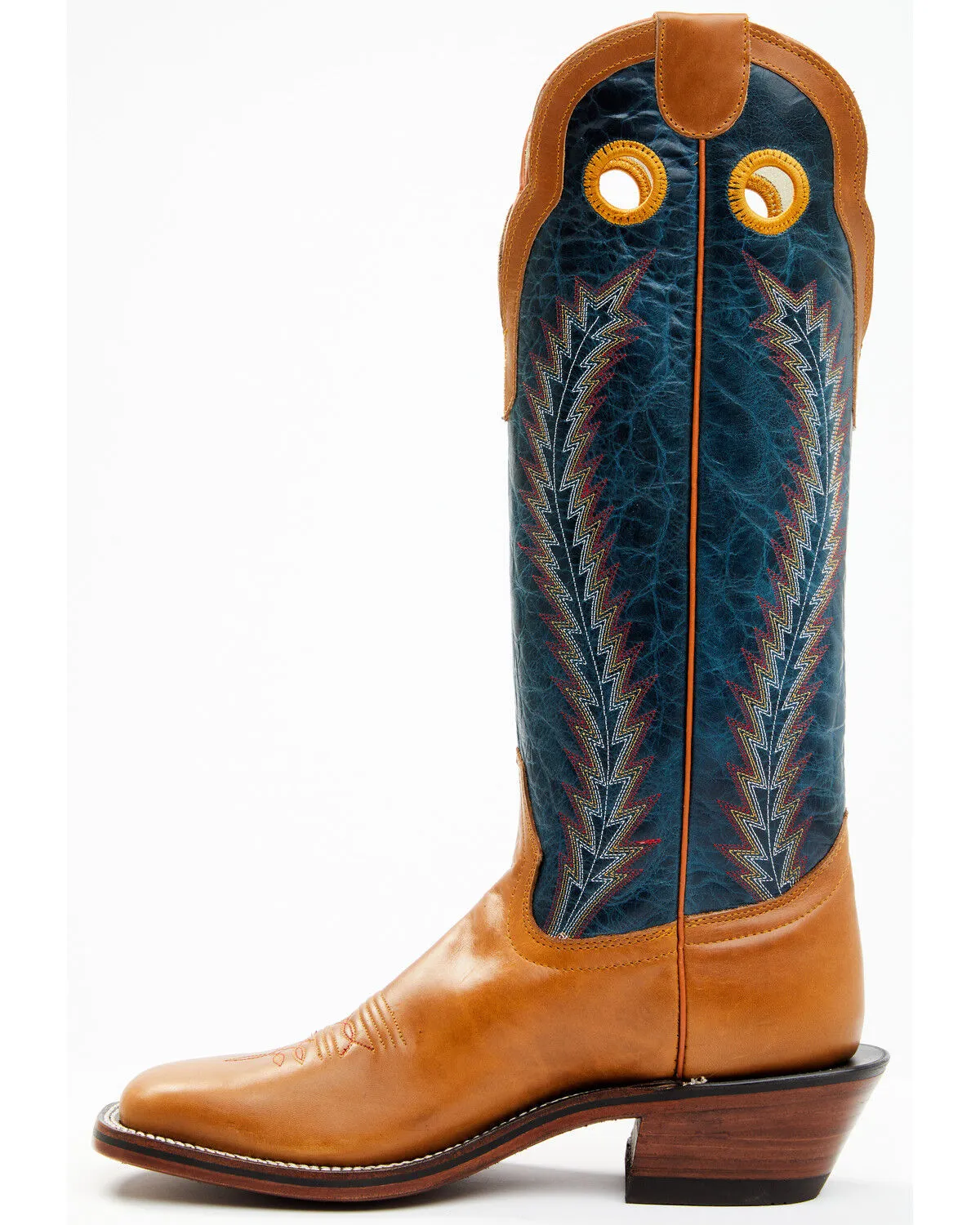 Hondo Boots Men's Crazy Horse Western Boots - Broad Square Toe