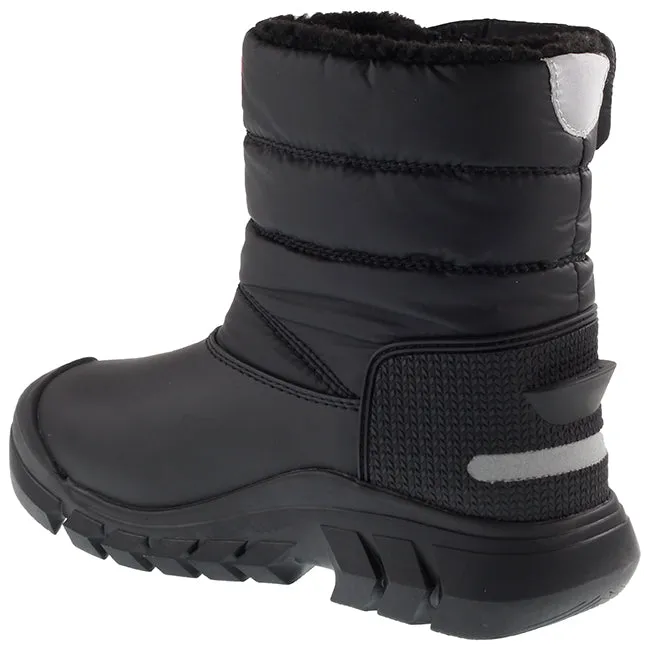 Hunter Wellies Kids Intrepid Insulated Snow Boot Black