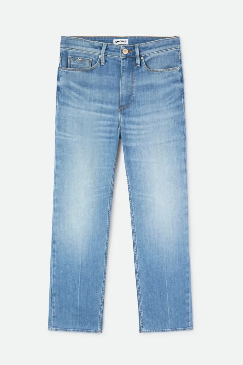 Jeans bootcut donna Azzurro